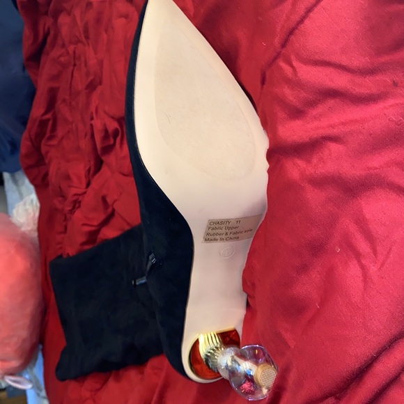 Thigh High Heeled Boots - Picture 4 of 4